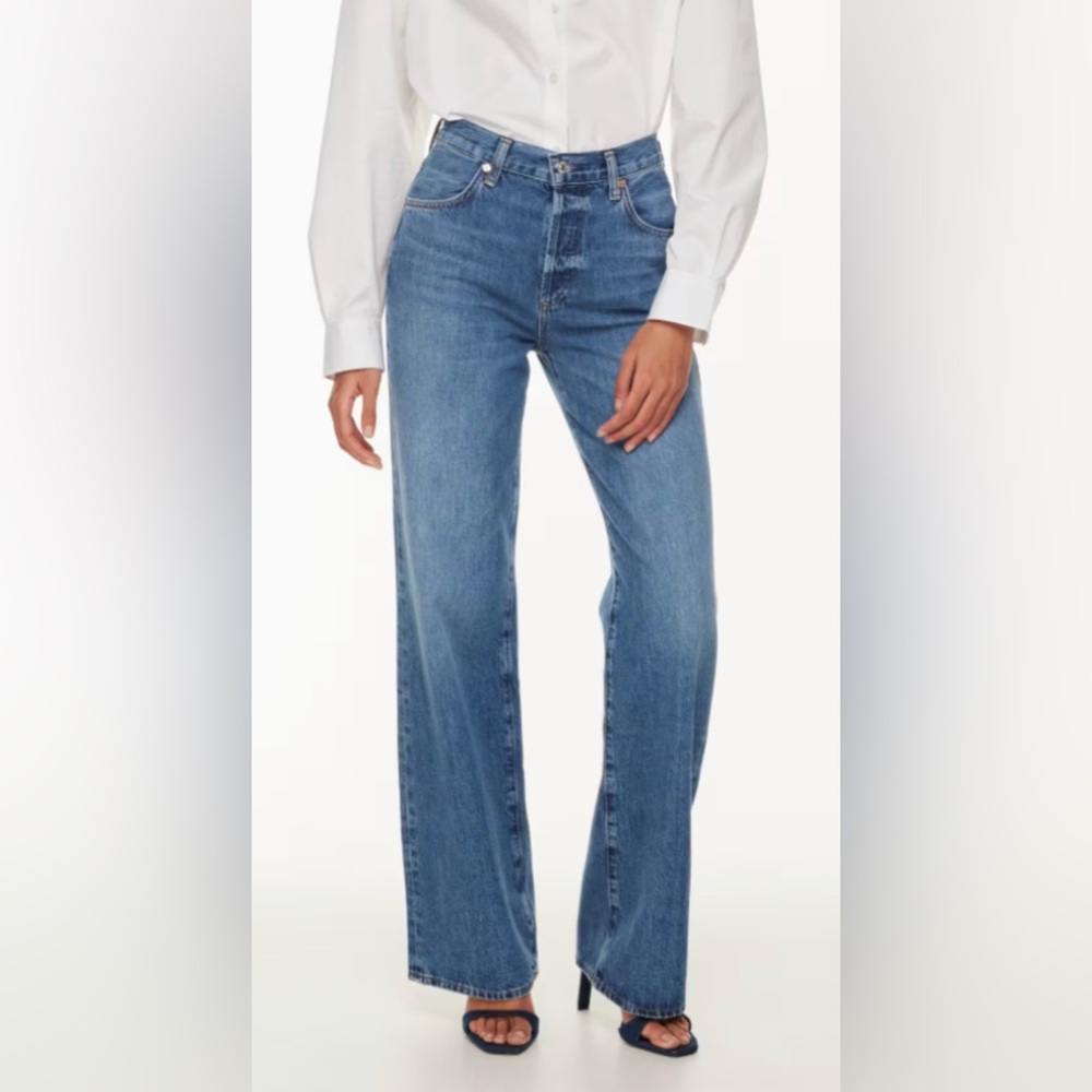 Citizens of Humanity Annina Button Fly Jean size 10 US 30 EU